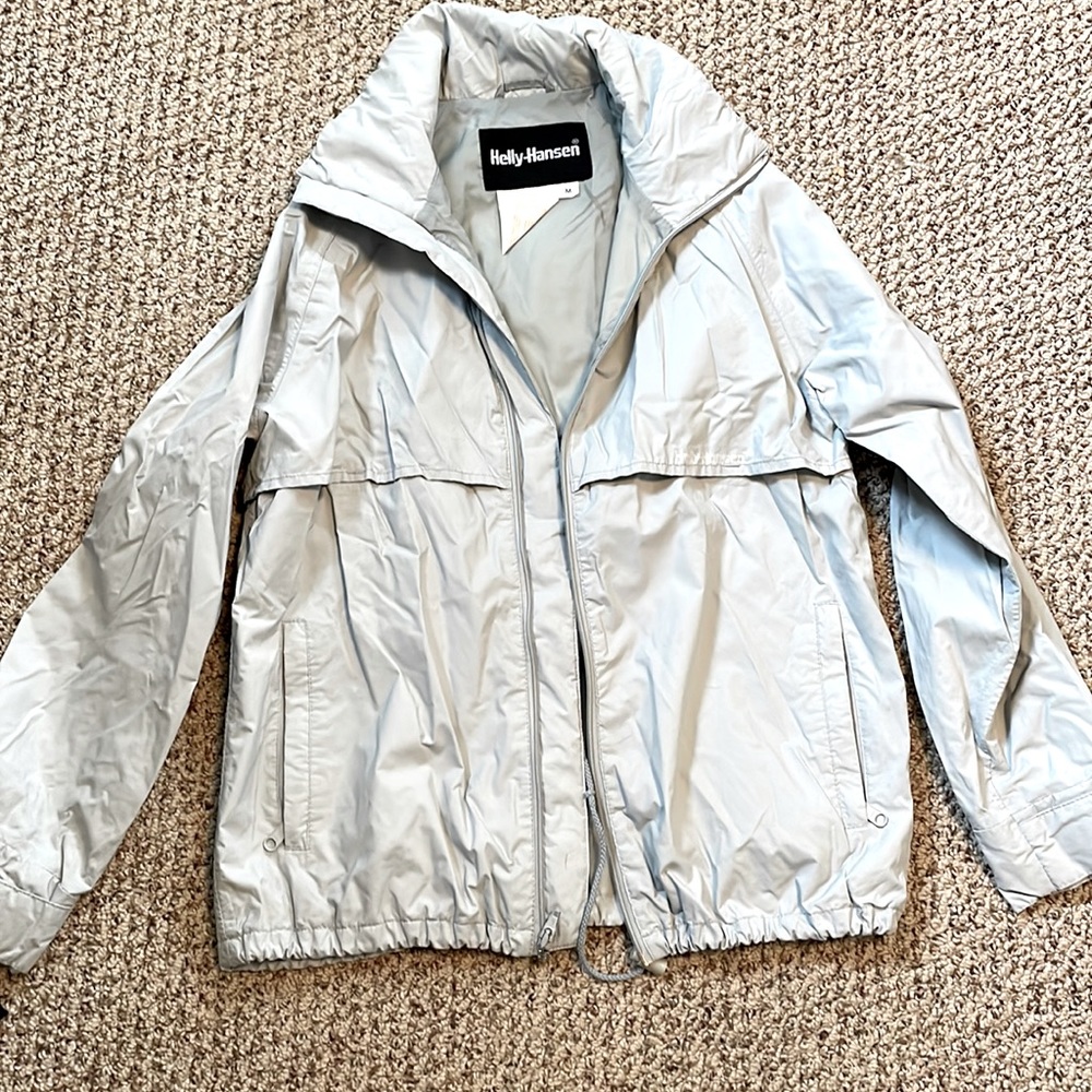 Helly Hansen light weight gray jacket